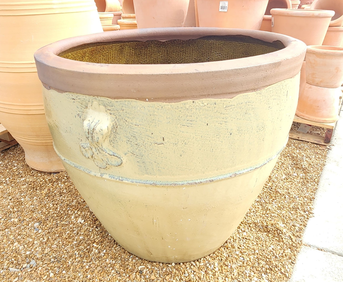 Planter, Glazed, Bordeaux (JP-AGR-41B)