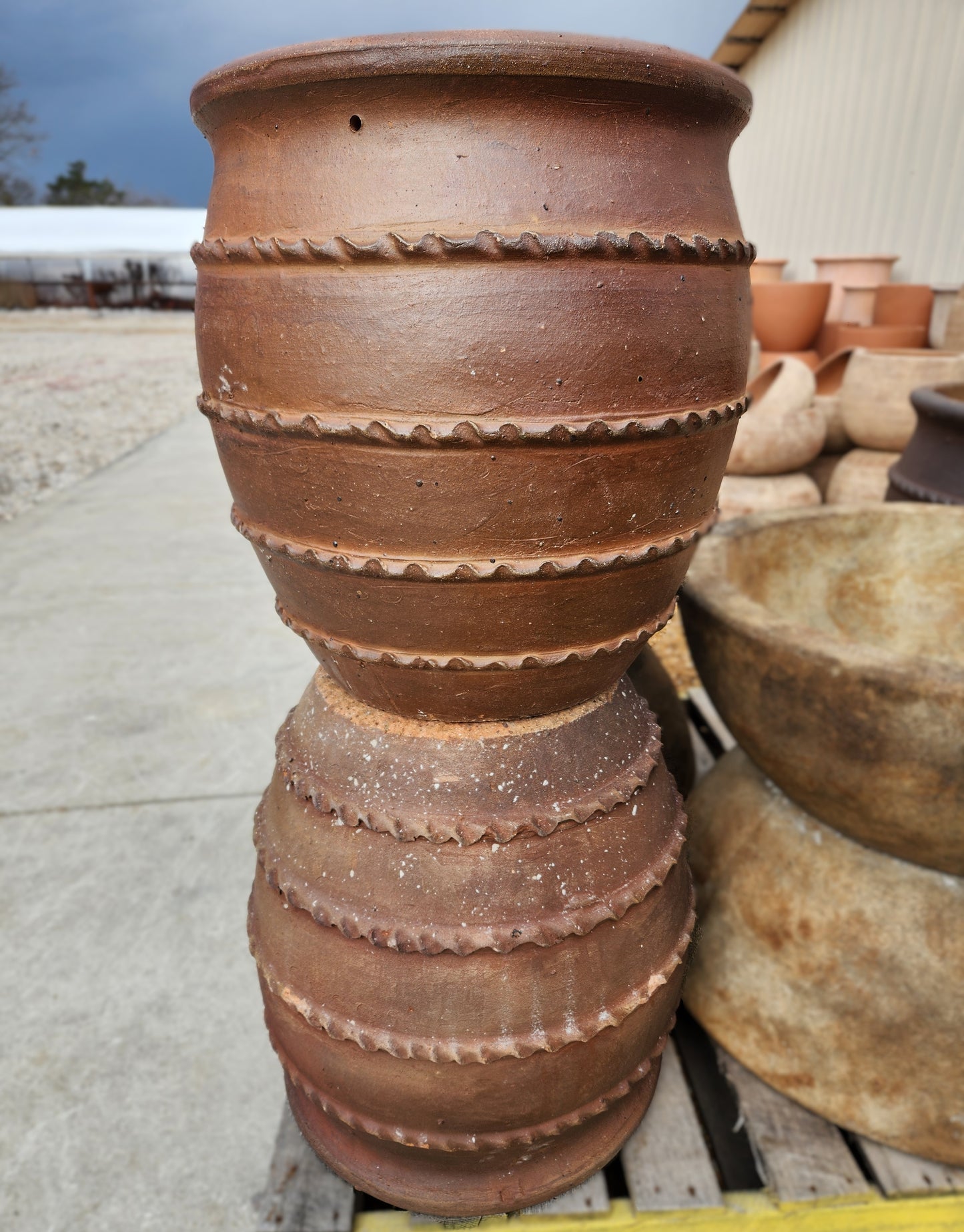 Planter, Glazed, Macedonia Jar (JP-ADR-04)