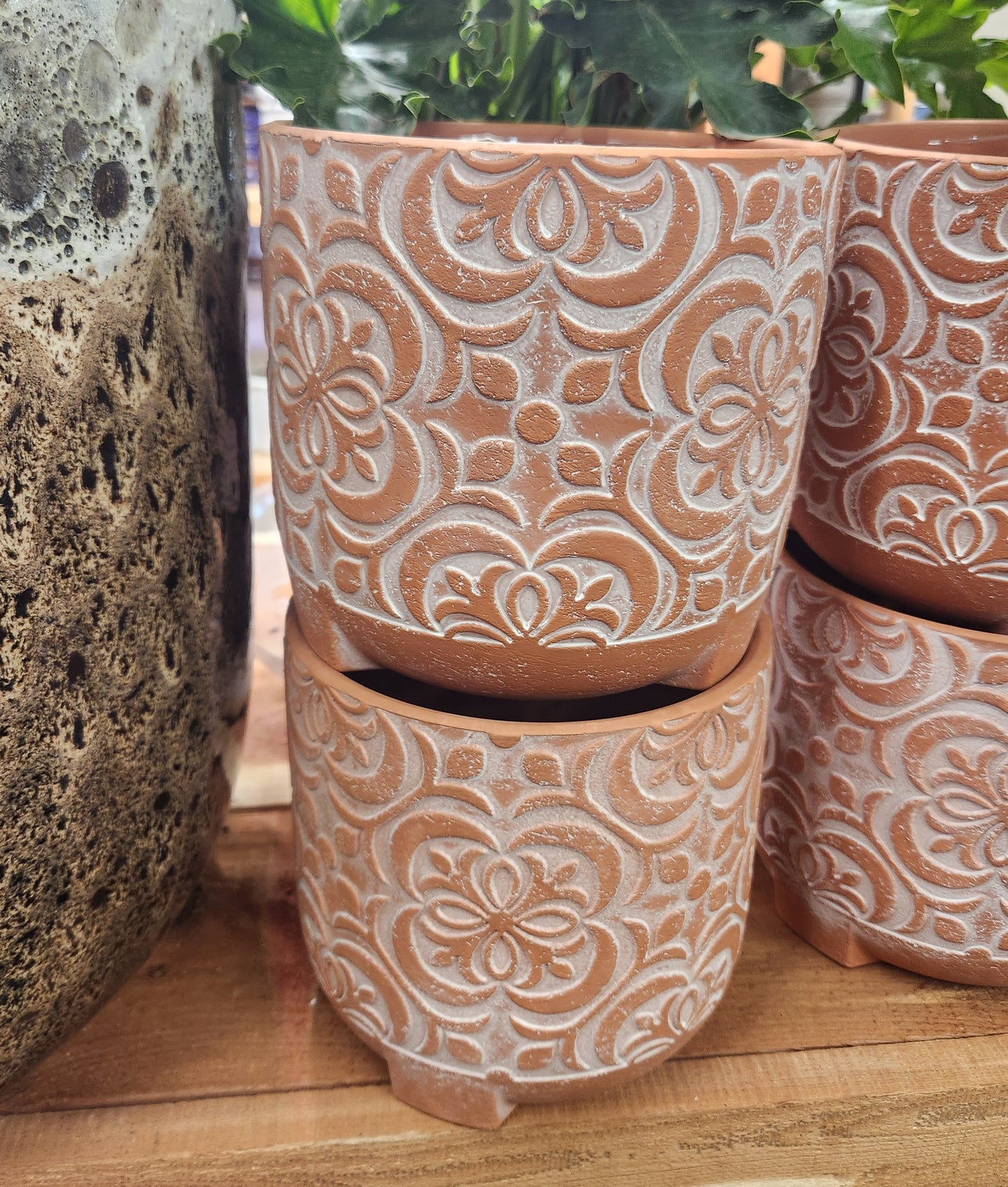 Planter, Glazed, Veda (CW-IC 4347)