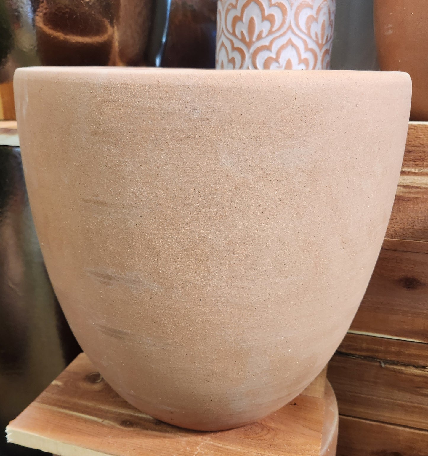 Planter, Glazed, Mezzo Round (Al-38-2101)