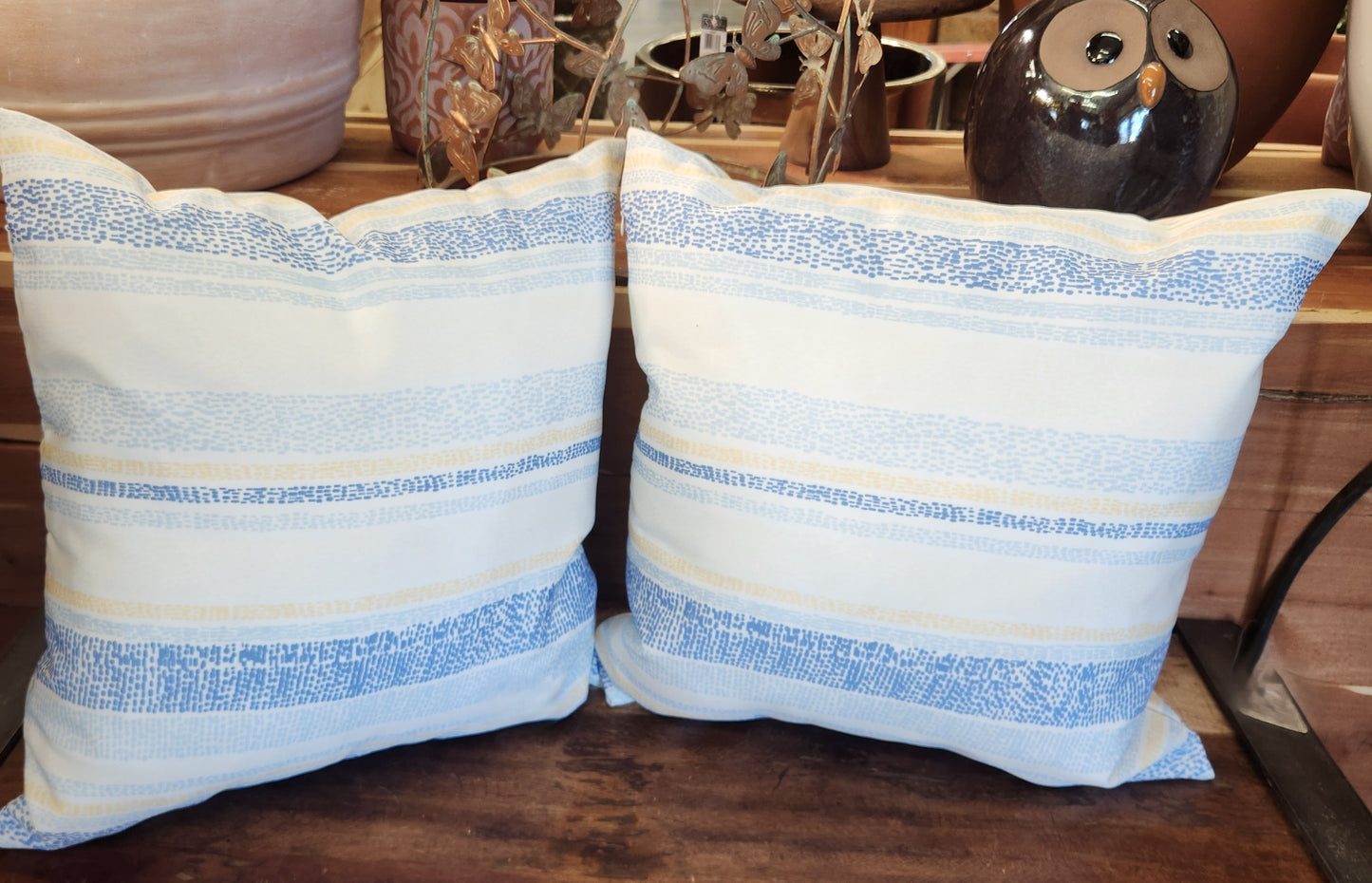 Pillow, Indoor/Outdoor Cottage Living Fleur De Lis (HRSR)