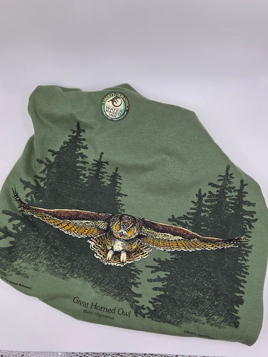 Garment, T-Shirts Owl In Flight