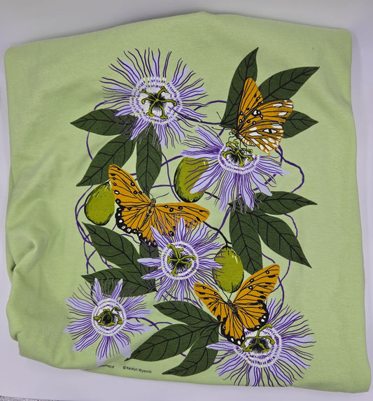 Garment, T-Shirts Passionflower
