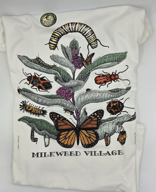 Garment, T-Shirts Milkweed Village