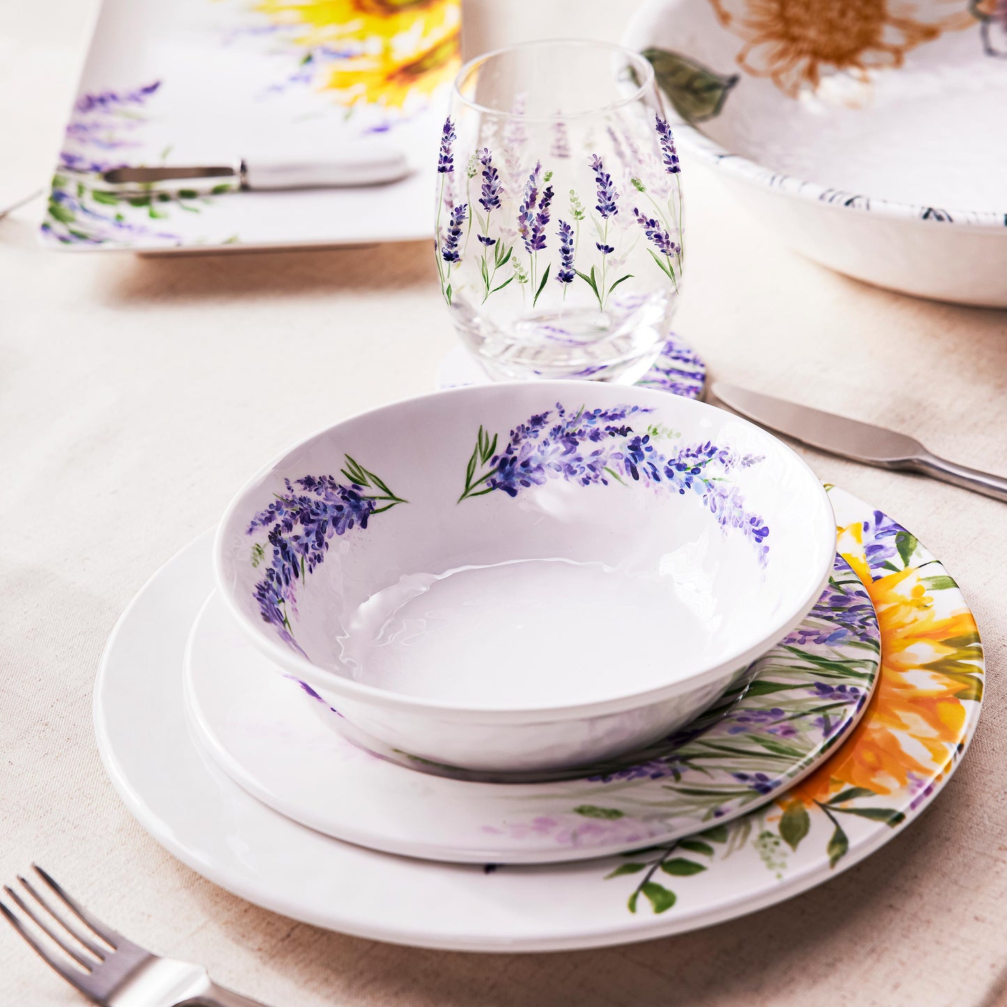 Dish, Plate Lavender Fields