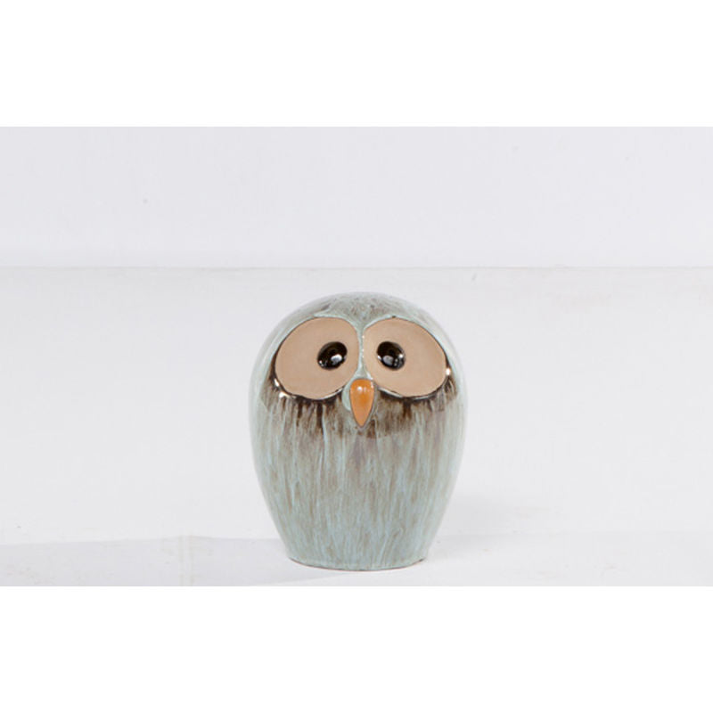 Sitter- Owl, Glazed