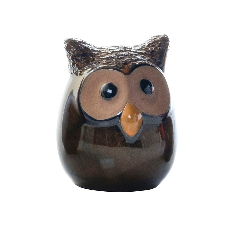 Statuary- Owl, Rustic Glazed