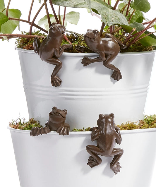Pot Hugger, Brown Frog Assorted