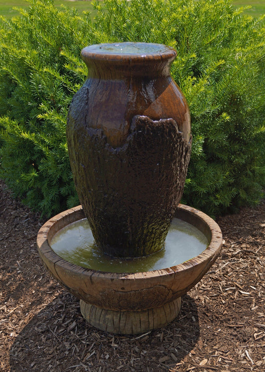 Fountain- Cypress Urn