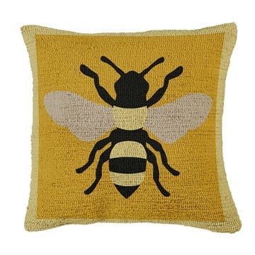 Pillow- Hooked, Bee