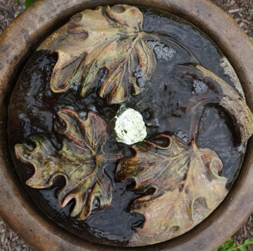 Fountain- Maple Leaf Bubbler