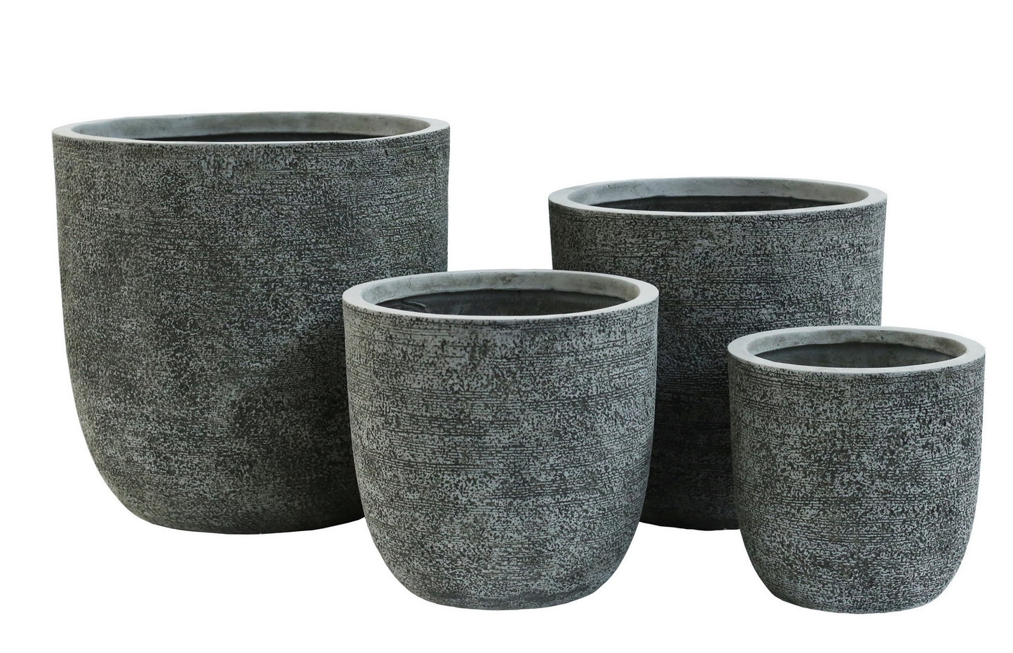 Planter, Fiberstone, Baronet Round (Al-61-1804)