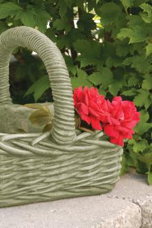 Planter- Basket, Square Handled