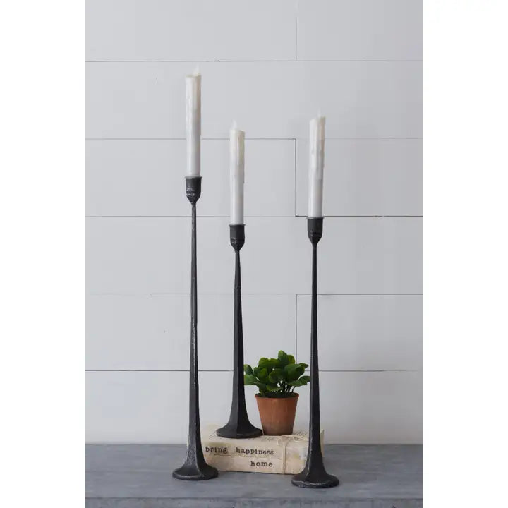 Candle Holder, Forged Metal (ADHG)