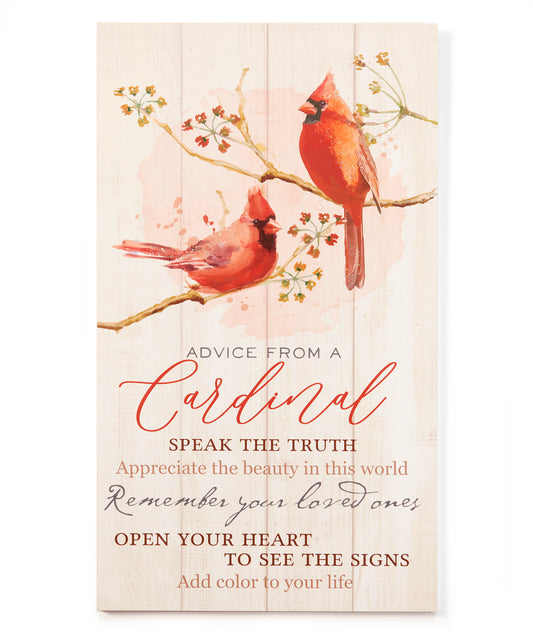 Wall Art- Cardinal, Plaque