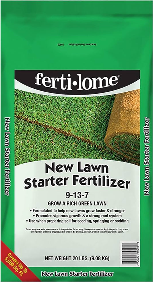 Fertilizer- Starter, New Lawn