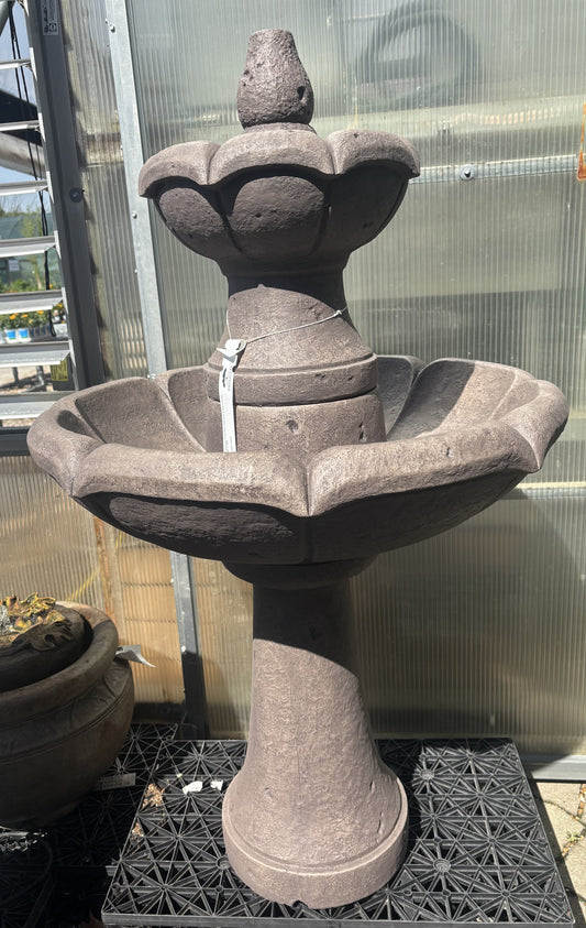 Fountain, Concrete, Charlotte 2-Tier, 3-Piece (M-3782)