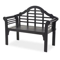 Bench, Wood, Lutyens (Plow & Hearth)