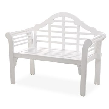 Bench- Lutyens, White