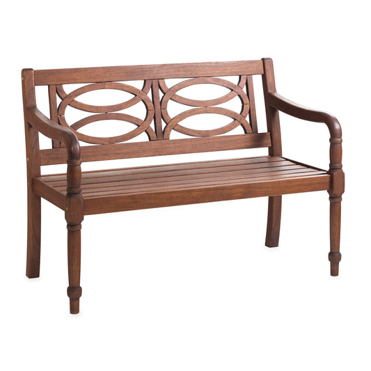 Bench, Eucalyptus Wood, Kings (Plow & Hearth)