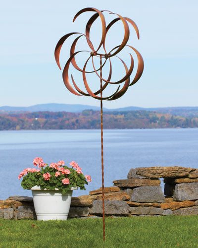 Kinetic Spinner, Flower 29"