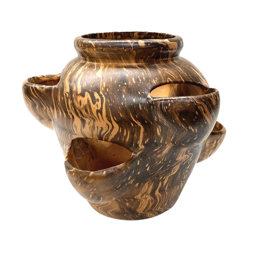 Planter, Glazed Ellora 6-Pocket Strawberry Jar (CW-PM-275/99)