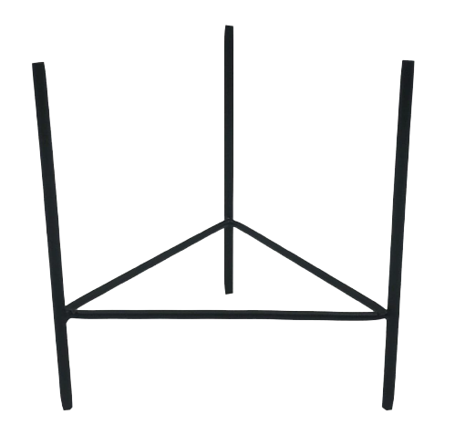 Plant Stand, Metal Pot