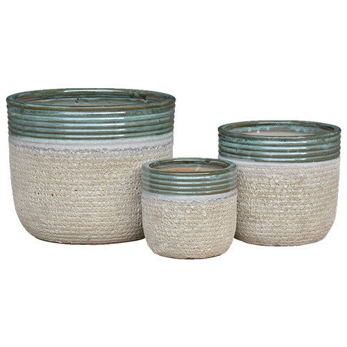 Planter, Glazed, Lian Pots (CW-KP 967MGR)
