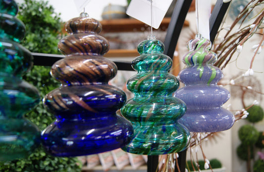 Planter, Glass, Spiral Air