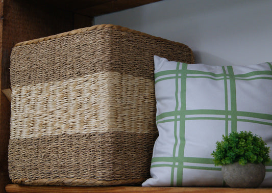 Seat, Cube- Seagrass