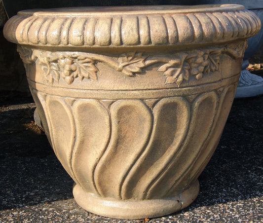 Planter, Concrete, Cabernet Vase