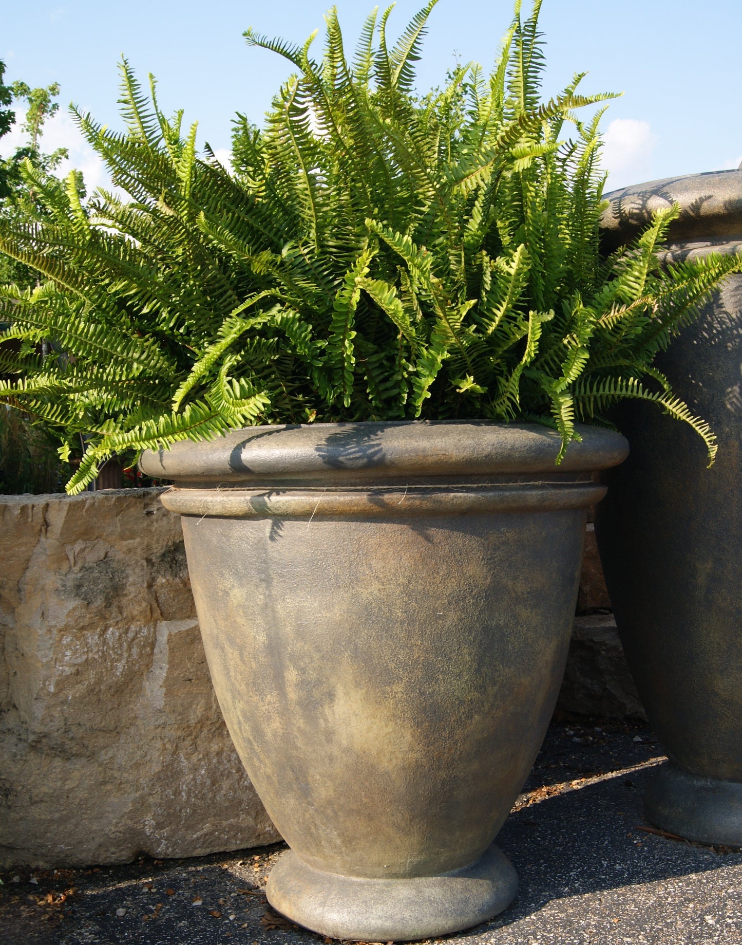Planter, Concrete, Avanti II Series (Henri)