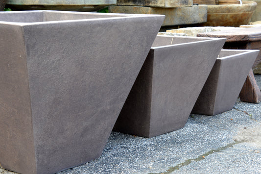 Planter, Concrete, Oblique
