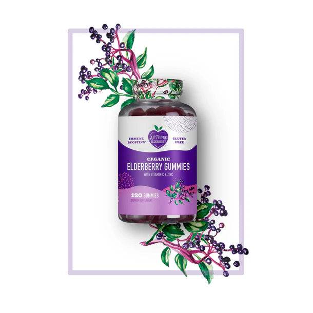 Gummies, Elderberry Organic
