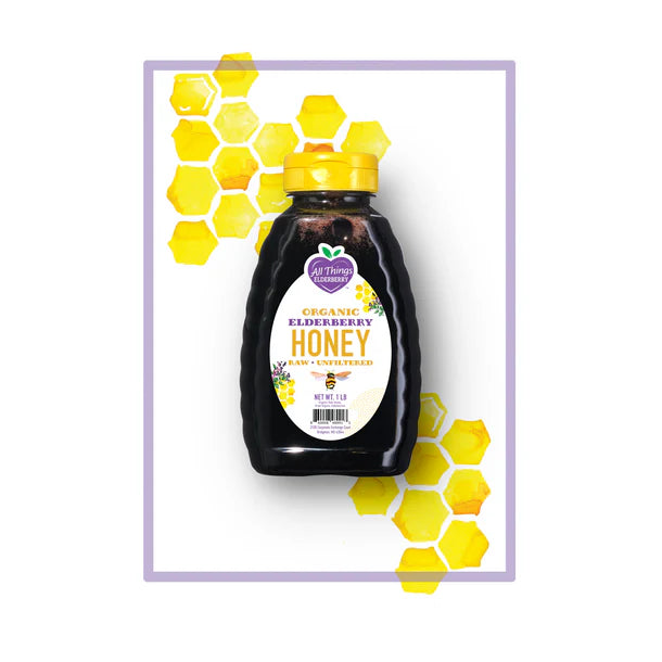 Honey, Elderberry Organic