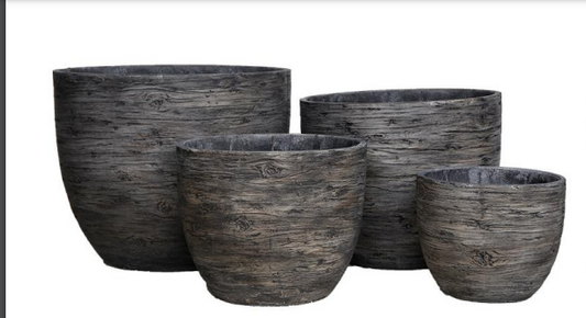 Planter- Fiber Cement, Barn Grey Extra Small