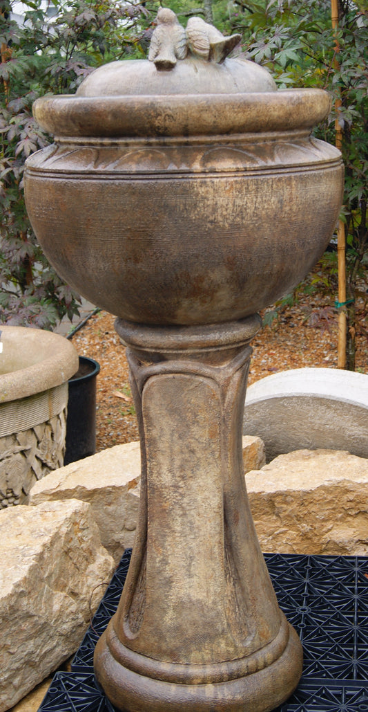 Fountain- Bubbler, Birds