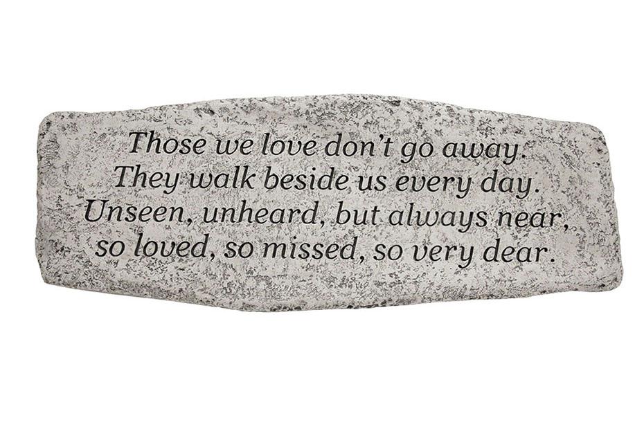 Bench, Concrete, Petite Sentiment & Memorial 3-Piece (Massarelli)