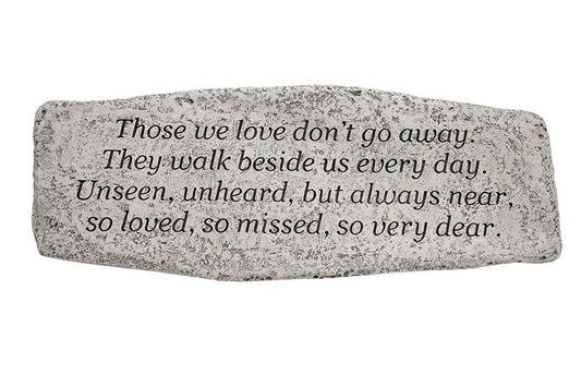 Bench, Concrete, Petite Sentiment & Memorial 3-Piece (Massarelli)