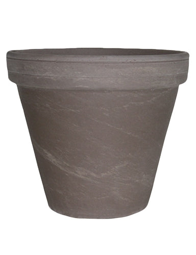 Planter, Terra Cotta, Dark Marble Standard