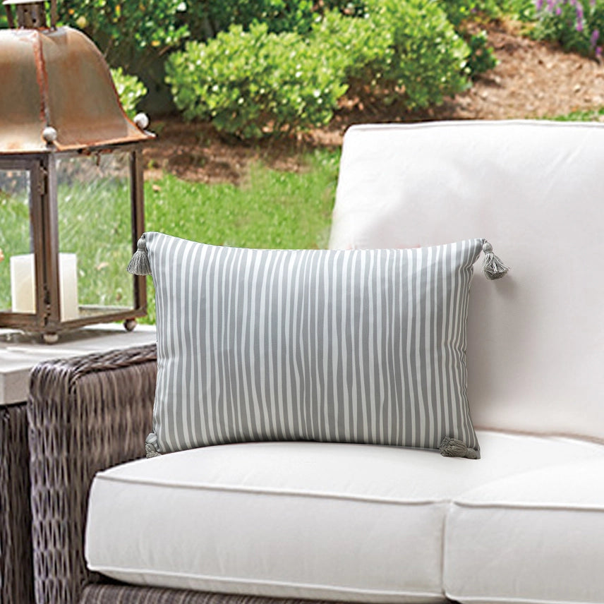 Pillow, Indoor/Outdoor Cottage Living Stripe (HRSR)