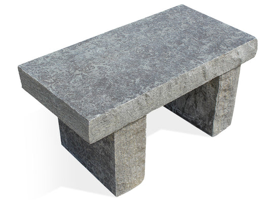 Bench, Stone, Blue River (Sem-1007BEN)