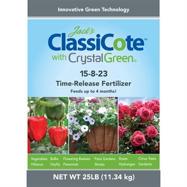 Plant Food, Jack's Classicote Slow Release