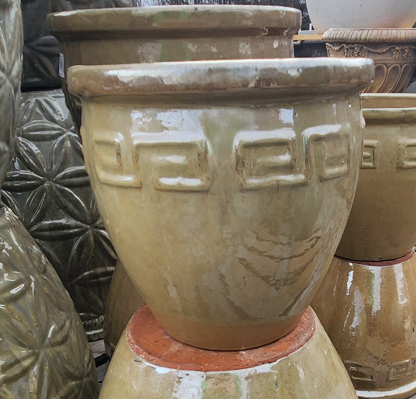 Planter, Glazed, Bursa Fishbowl (JP-GGC-V01S3)