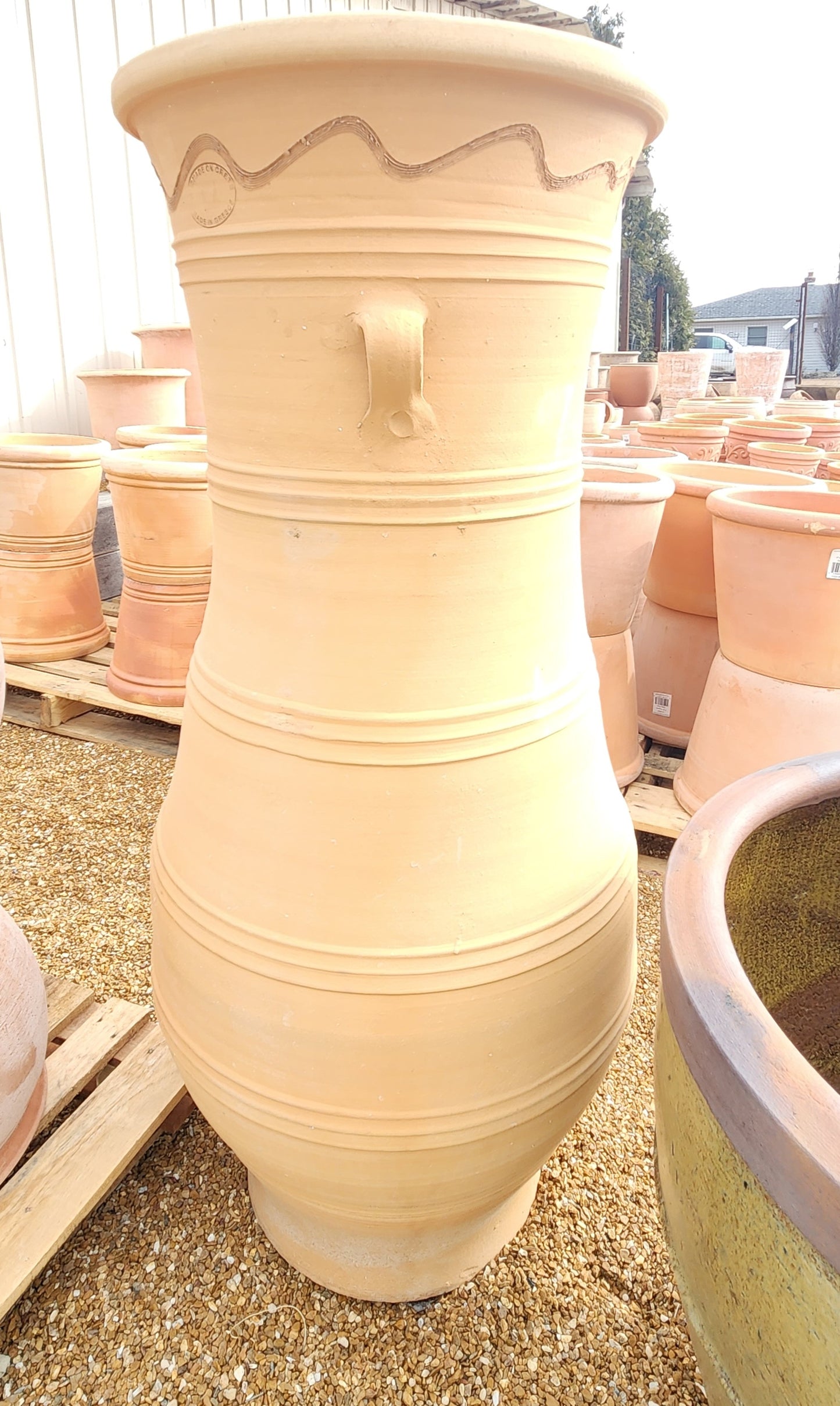 Planter, Terra Cotta, Eleni Vase (JP-HGP-07-E)