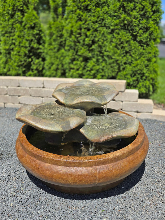 Fountain, Concrete, Monet 2-Piece (H-4952)