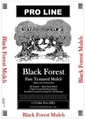 Mulch, BAG- Triple Black Forest