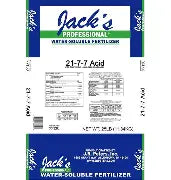 Plant Food, Jack's 21-7-7 Acid