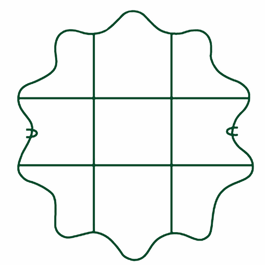 Plant Supports, Circular Scallop Grid