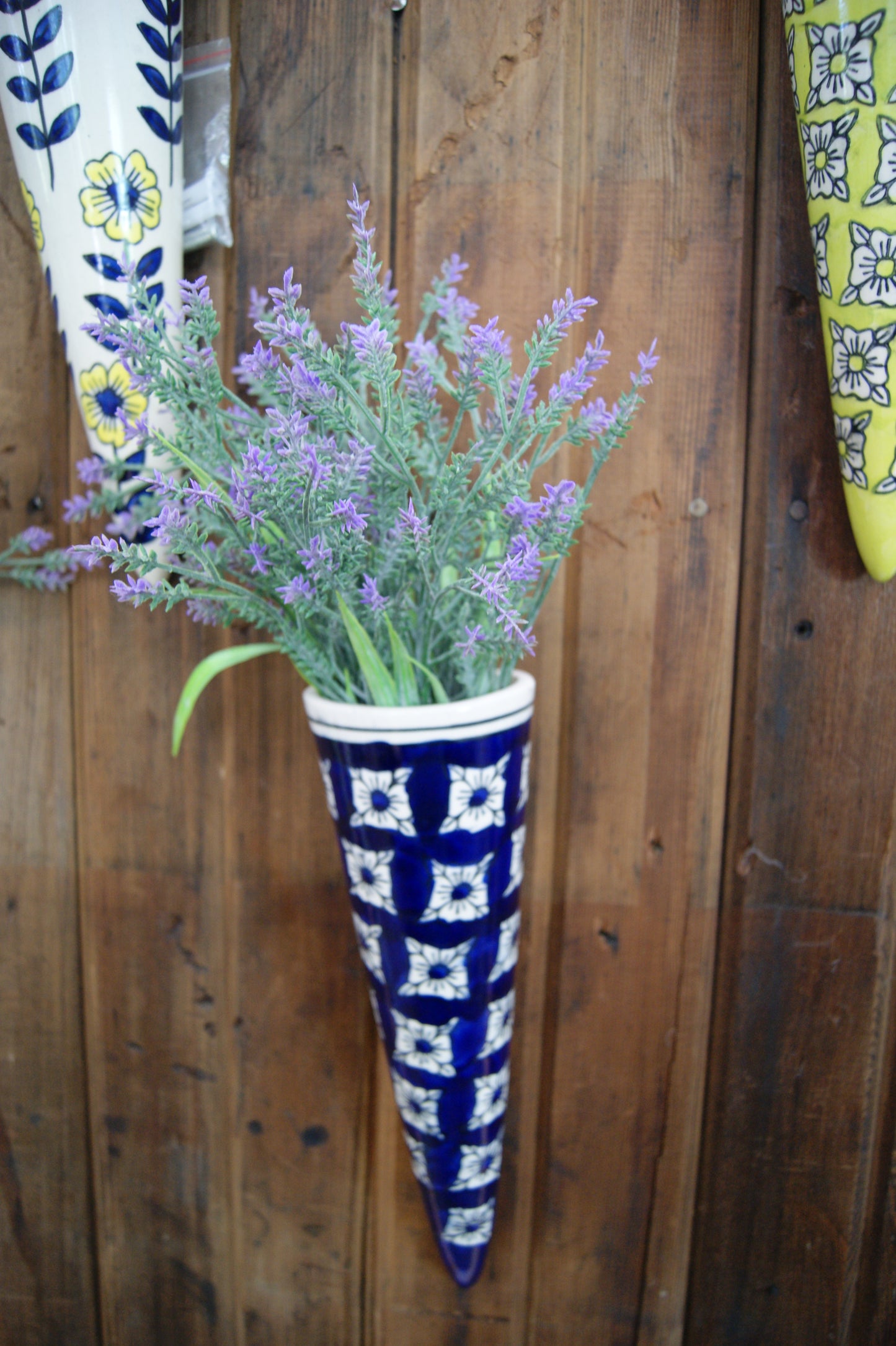 Planter- Ceramic Cone, Wall